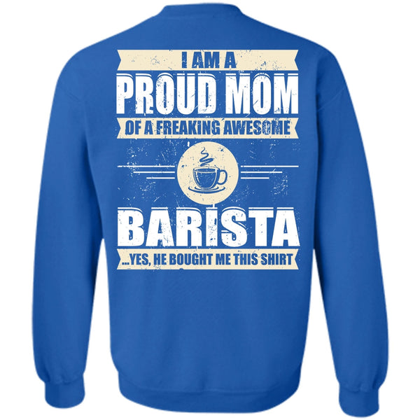 Awesome Barista T Shirt, I Love Barista Sweatshirt
