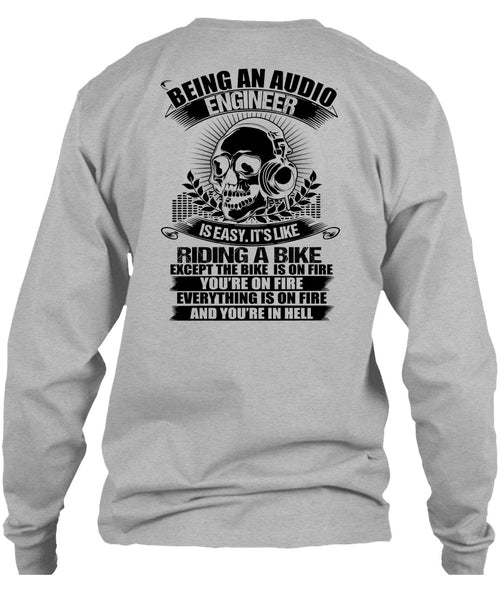 Being An Audio Engineer T Shirt, I Love Music T Shirt