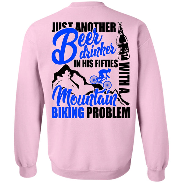 I Love Biker T Shirt, Mountain Biking Problem Sweatshirt