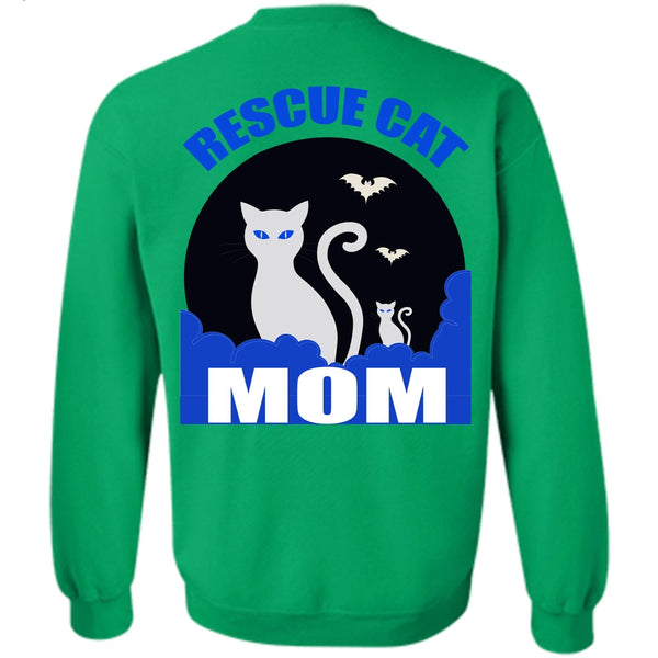 I Love My Cat T Shirt, Rescue Cat Mom Sweatshirt