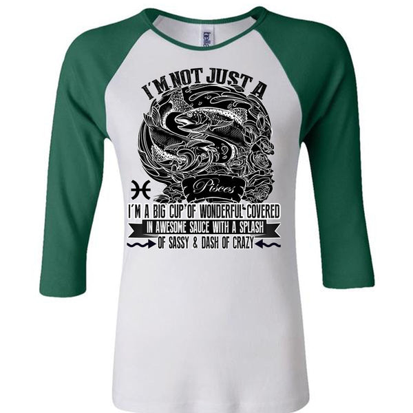I'm Not Just A Pisces T Shirt, I Love Pisces T Shirt, Awesome T-Shirts