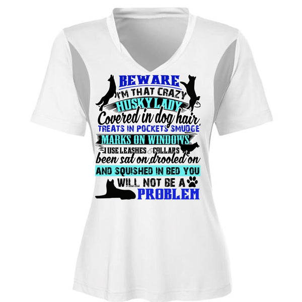 I'm That Crazy Husky Lady T Shirt, I Love My Dog T Shirt, Awesome T-Shirts