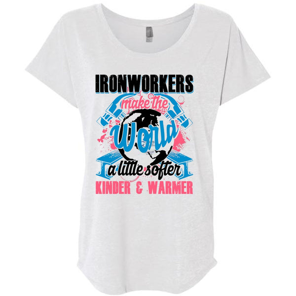 Ironworkers Make The World T Shirt, I Love Ironworker T Shirt, Awesome T-Shirts
