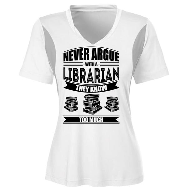 Never Argue With A Librarian T Shirt, I Love Reader T Shirt, Awesome T-Shirts