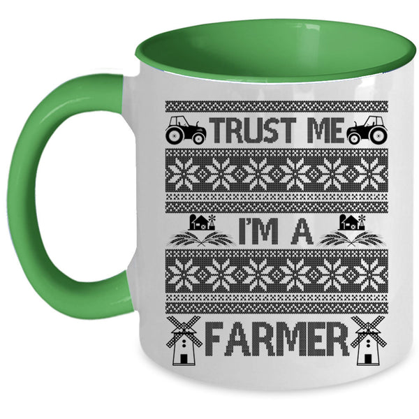 Christmas Gift For Farmer Coffee Mug, I'm A Farmer Accent Mug