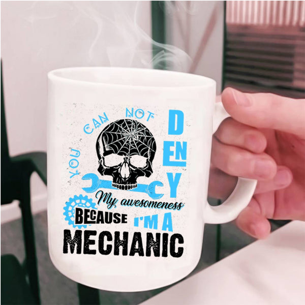 Scary Gift For Mechanics Coffee Mug, I'm A Mechanic Cup