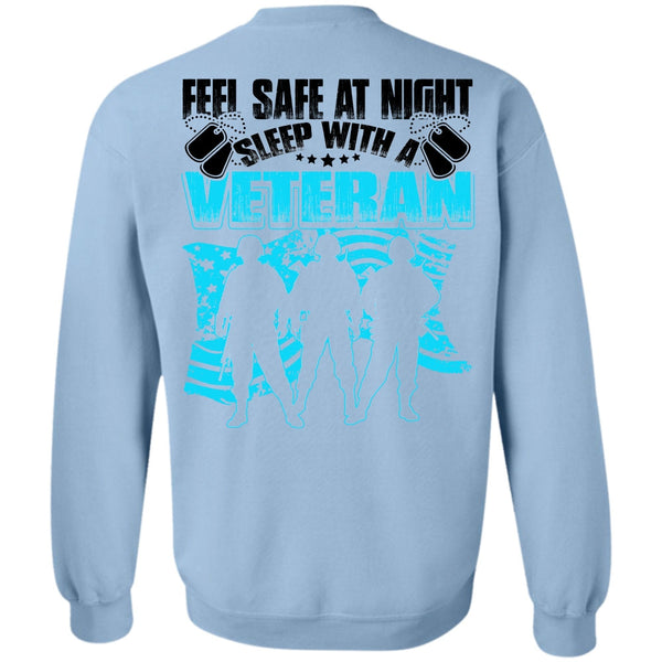 I Love Veteran T Shirt, Sleep With A Veteran Sweatshirt