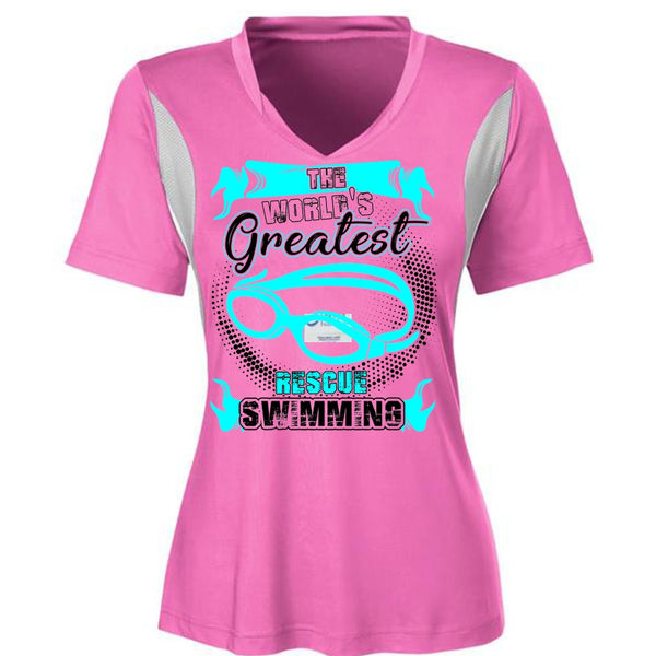 The World's Greatest Rescue Swimming T Shirt, I Love Swimming T Shirt, Awesome T-Shirts