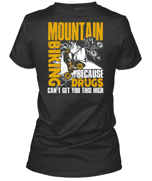 Mountain Biking T Shirt, Being A Biker T Shirt