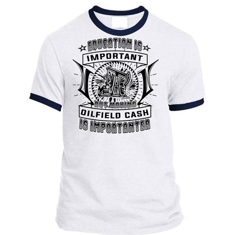 A black t-shirt with the shopify logo