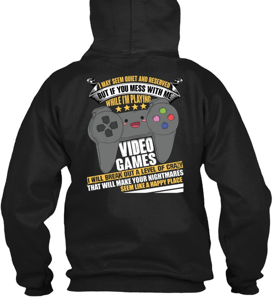 I'm Playing Video Games T Shirt, Like A Happy Place T Shirt