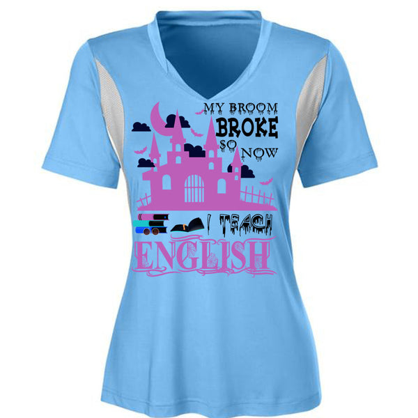 My Broom Broke So Now I Teach English T Shirt, Wait For Halloween T Shirt, Awesome T-Shirts