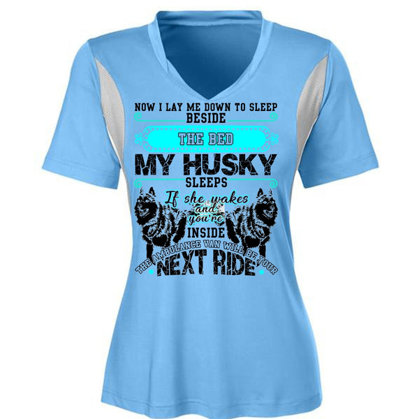 The Bed My Husky T Shirt, I Love Husky T Shirt, Awesome T-Shirts