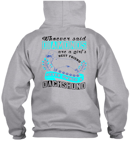 Diamond Are A Girl's Best Friend T Shirt, I Love My Dog T Shirt