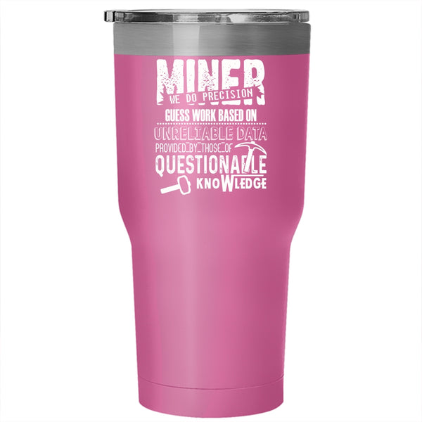 Awesome Miner Tumbler 30 oz Stainless Steel, Best Gift For Husband Travel Mug
