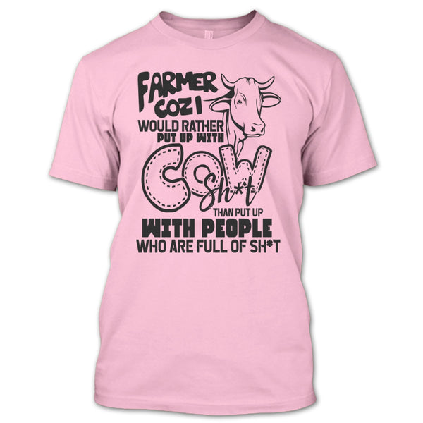 Farmer Cozi T Shirt, Coolest Farmer T Shirt