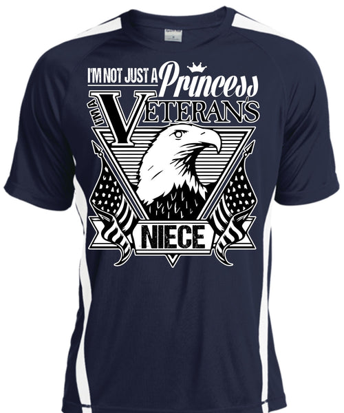 I'm Not Just A Princess Veterans Niece T Shirt, Being A Veteran T Shirt, Cool Shirt