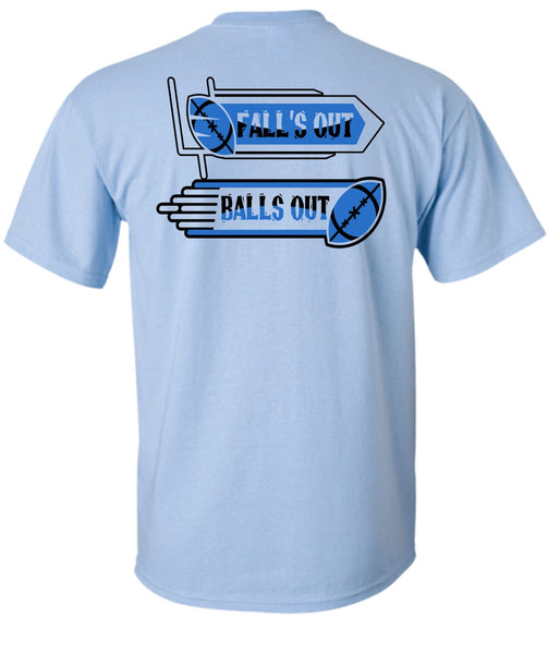 Fall's Out Balls Out T Shirt, I Love Football T Shirt