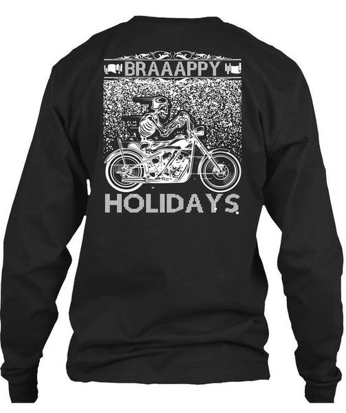 Braaappy Holidays T Shirt, I Love Christmas T Shirt