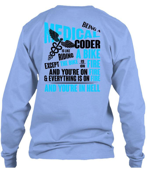 Being A Medical Coder T Shirt, I Love Doctor T Shirt