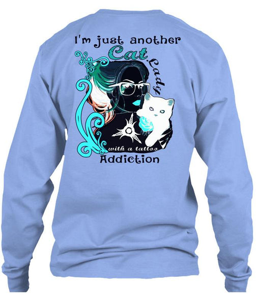 I'm Just Another Cat Lady T Shirt, I Love My Cat T Shirt