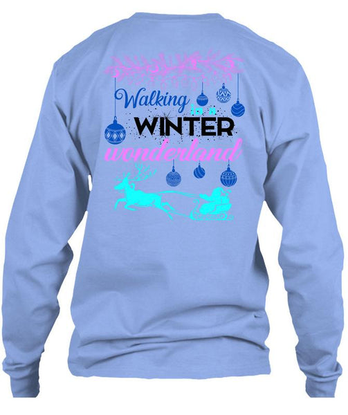 Walking Winter Wonderland T Shirt, This Girl Loves Christmas T Shirt
