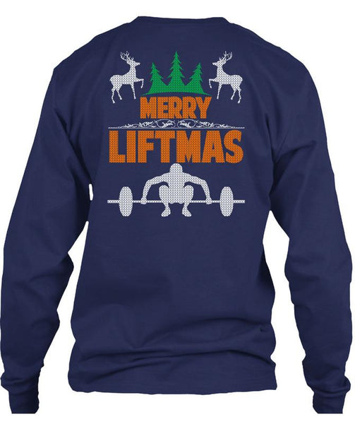 Merry Liftmas T Shirt, I Love Christmas T Shirt