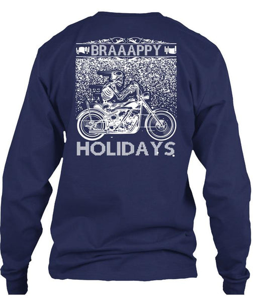 Braaappy Holidays T Shirt, I Love Christmas T Shirt