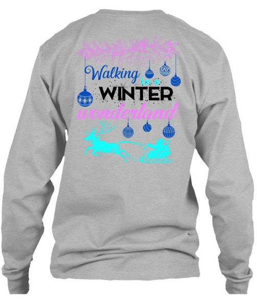 Walking Winter Wonderland T Shirt, This Girl Loves Christmas T Shirt