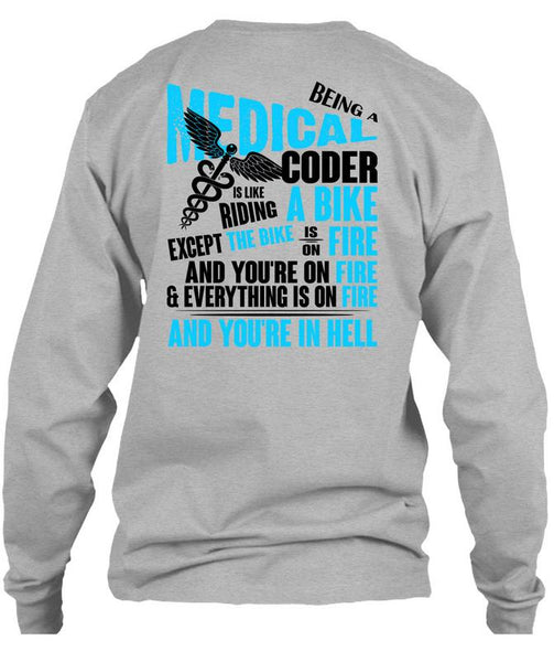 Being A Medical Coder T Shirt, I Love Doctor T Shirt