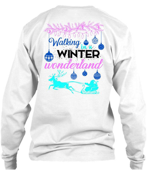 Walking Winter Wonderland T Shirt, This Girl Loves Christmas T Shirt