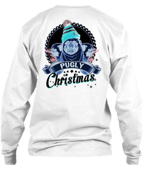 Pugly Christmas T Shirt, I Love My Dog T Shirt