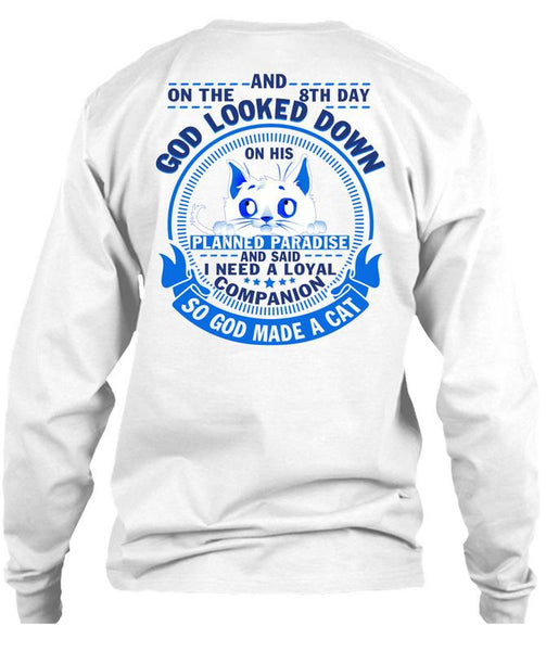 God Made A Cat T Shirt, I Love My Cat T Shirt