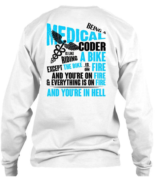 Being A Medical Coder T Shirt, I Love Doctor T Shirt