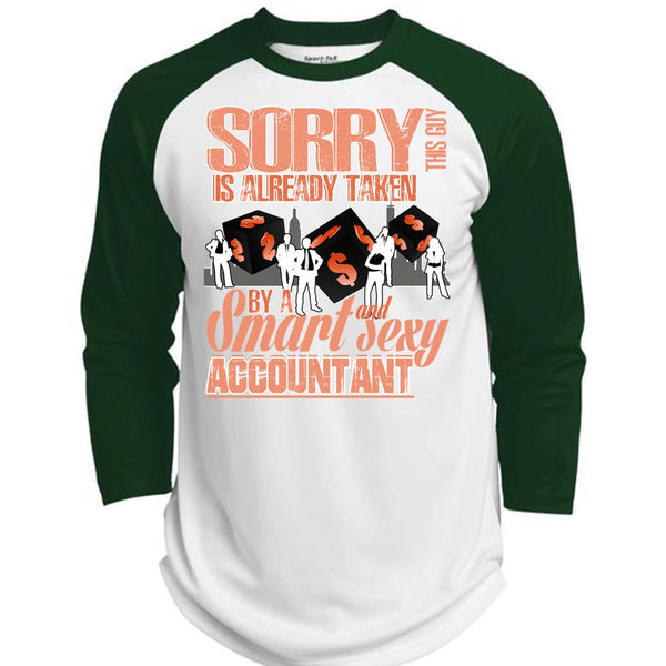Smart Accountant T Shirt, I Love Accountant T Shirt, Awesome T-Shirts  (Polyester Game Baseball Jersey)
