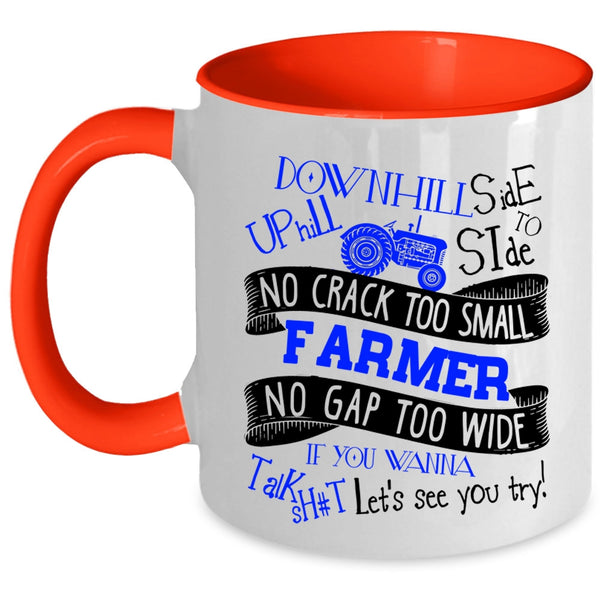 Funny Gift For Farmer Coffee Mug, Cute Farmer Accent Mug