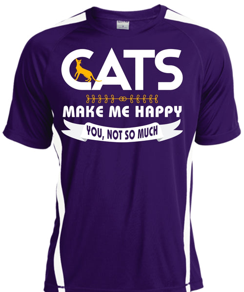 Cat Make Me Happy T Shirt, I Love Cat T Shirt, My Pets T Shirt