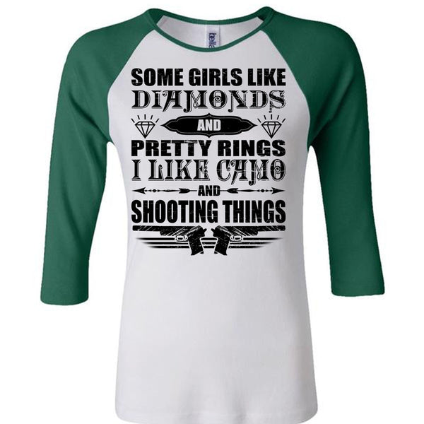 I Like Camo And Shooting Things T Shirt, I Love Hunter T Shirt, Awesome T-Shirts