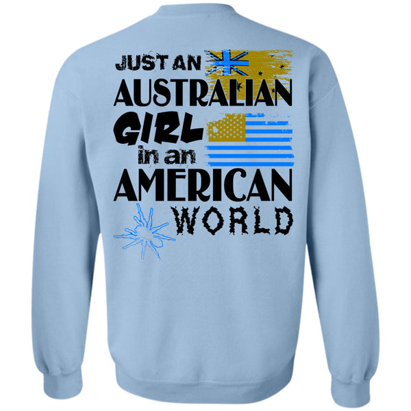 Wait For Halloween T Shirt, Just An Australian Girl In An American World Sweatshirt
