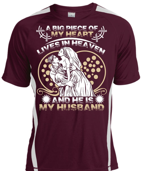 He Is My Husband T Shirt, Lives In Heaven T Shirt, Cool Shirt