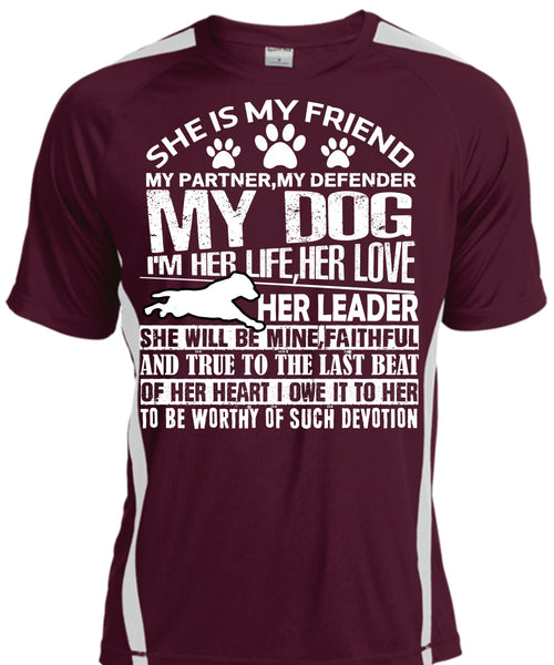 My Defender My Dog T Shirt, I'm Her Life Her Love T Shirt, Cool Shirt