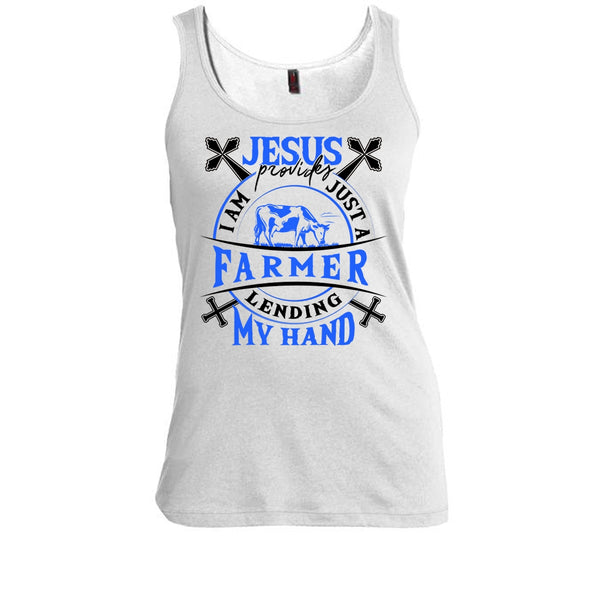 I Am Just A Farmer T Shirt, Gift For Farmer Tank Top