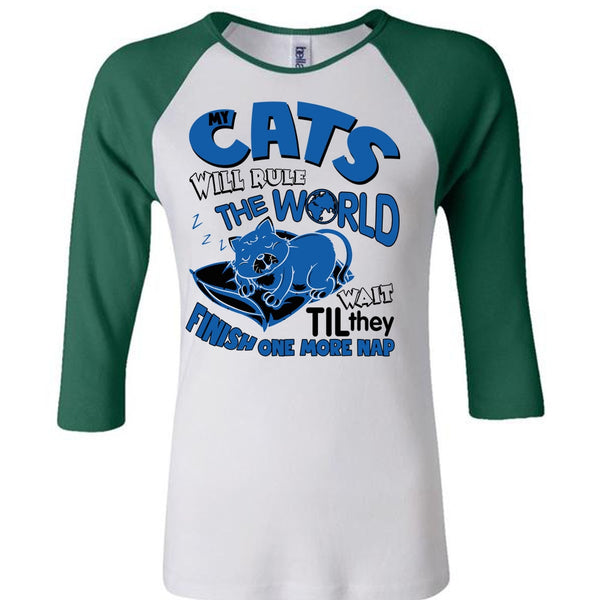 Cat's Will Rule The World T Shirt, I Love My Cat T Shirt, Awesome T-Shirts