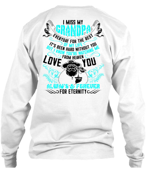 I Miss My Grandpa T Shirt, I Love Grandpa T Shirt