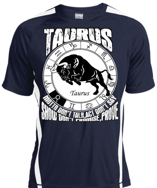 Taurus Motto Don't Talk T Shirt, Being A Taurus T Shirt, Cool Shirt