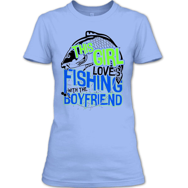 This Girl Loves Fishing T Shirt, Coolest Fishing T Shirt