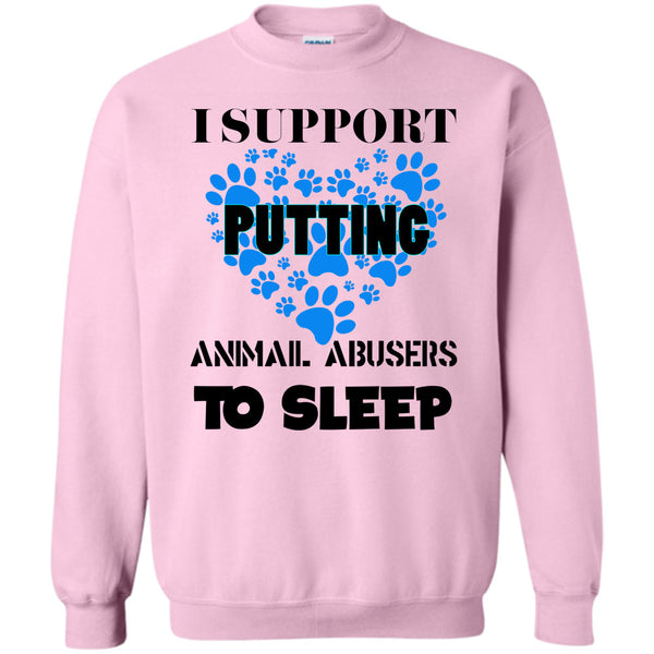 I Love My Dog T Shirt, I Support Putting Sweatshirt