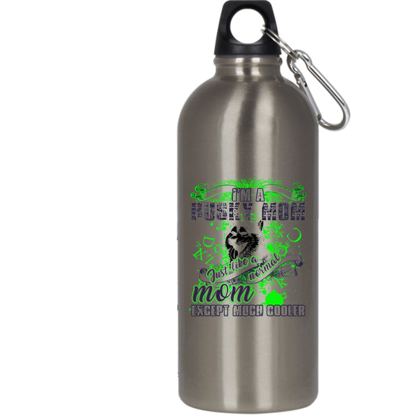 I'm A Husky Mom 20 oz Stainless Steel Bottle,Awesome Husky Mom Outdoor Sports Water Bottle