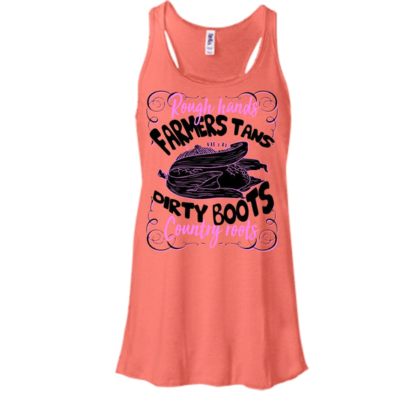 Rough Hands Farmers Tans T Shirt, Coolest Farmer T Shirt, Awesome t-shirts