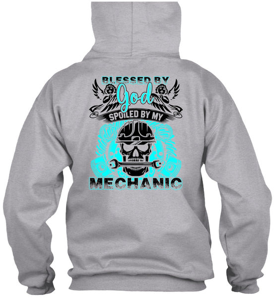God Spoiled By My Mechanic T Shirt, Being A Mechanic T Shirt